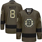 Glued Boston Bruins #8 Cam Neely Green Salute to Service NHL Jersey,baseball caps,new era cap wholesale,wholesale hats